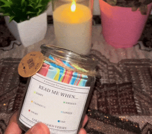 (GIFTING OFFER) Handmade 90 Day Bible Verses Jar (Comes With Christian Gift Box)